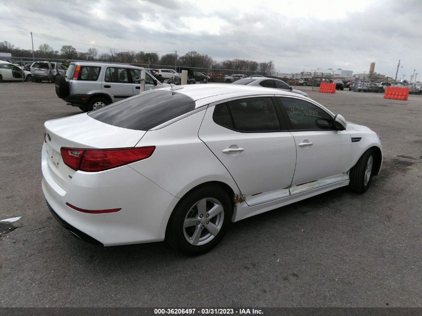 2015 KIA OPTIMA LX - KNAGM4A79F5640254