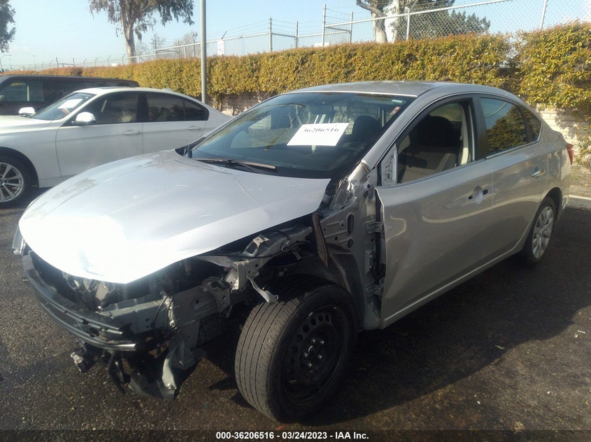VIN 3N1AB7AP5KY450127 2019 NISSAN SENTRA S