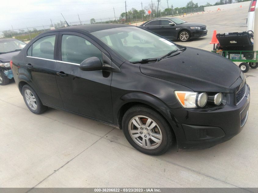 2013 CHEVROLET SONIC LT - 1G1JC5SB3D4256356