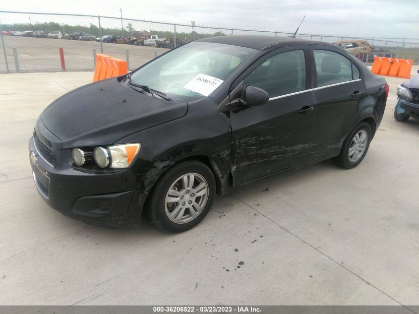 2013 CHEVROLET SONIC LT - 1G1JC5SB3D4256356