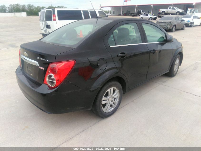 2013 CHEVROLET SONIC LT - 1G1JC5SB3D4256356