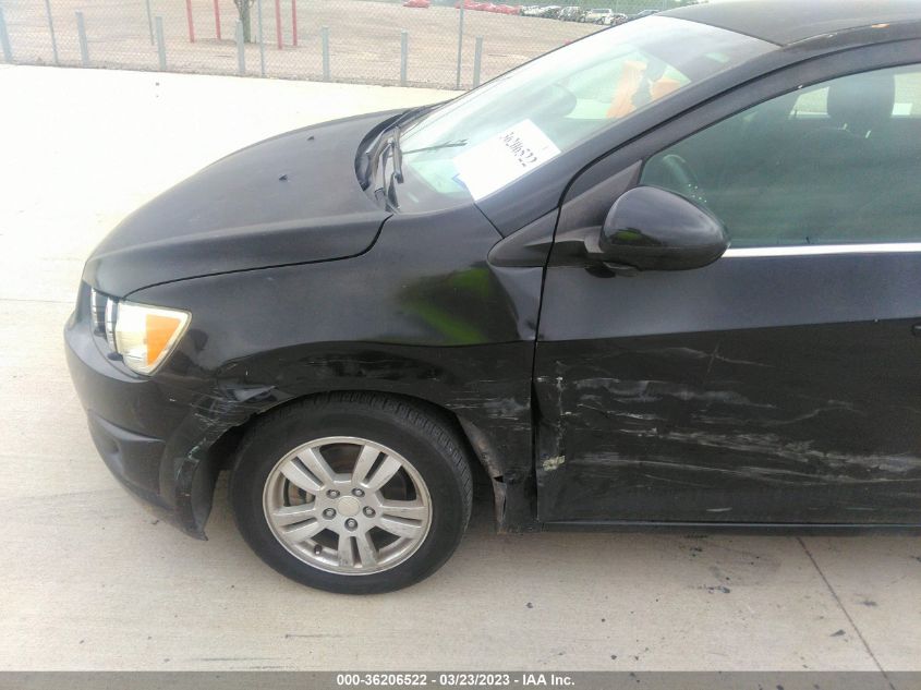 2013 CHEVROLET SONIC LT - 1G1JC5SB3D4256356