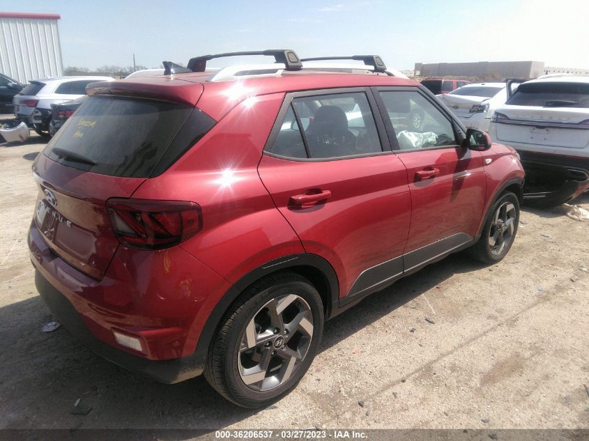 2022 HYUNDAI VENUE LIMITED - KMHRC8A30NU187841