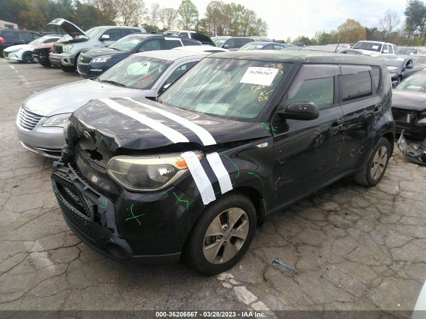 2014 KIA SOUL BASE - KNDJN2A27E7710223