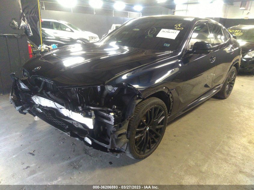 2022 BMW X6 XDRIVE40I - 5UXCY6C05N9J22634