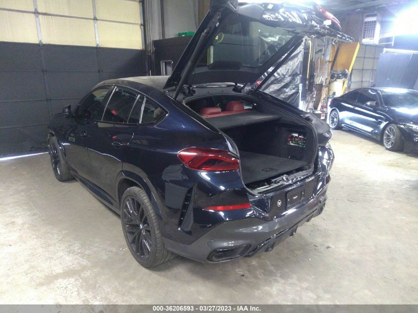 2022 BMW X6 XDRIVE40I - 5UXCY6C05N9J22634