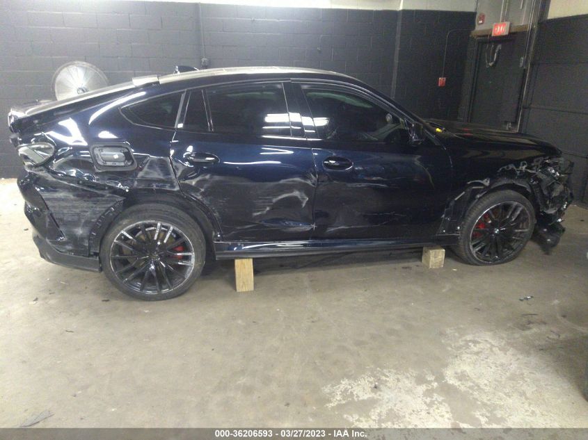 2022 BMW X6 XDRIVE40I - 5UXCY6C05N9J22634