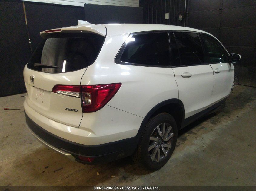 2020 HONDA PILOT EX-L - 5FNYF6H51LB070231