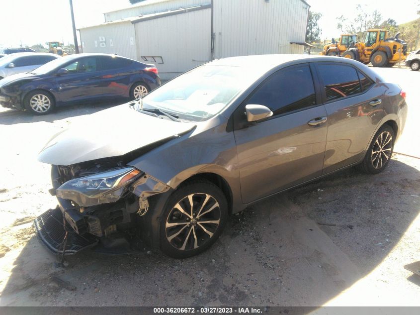 2017 TOYOTA COROLLA L/LE/XLE/SE - 5YFBURHE5HP672400