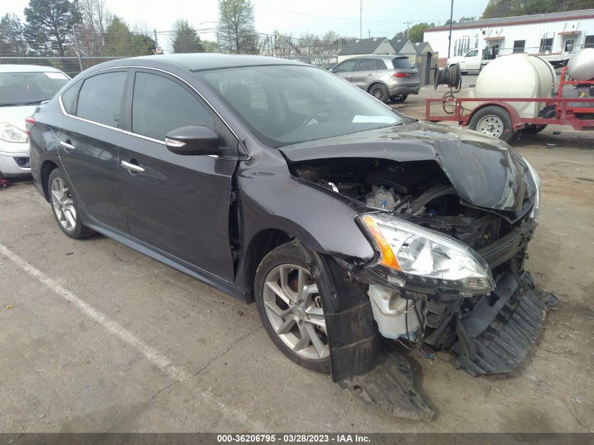 2015 NISSAN SENTRA SR - 3N1AB7AP8FY250557