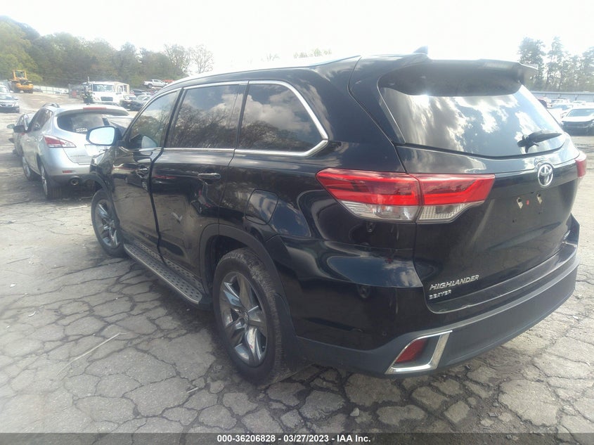 VIN 5TDYZRFH3JS236781 2018 TOYOTA HIGHLANDER LIMITED