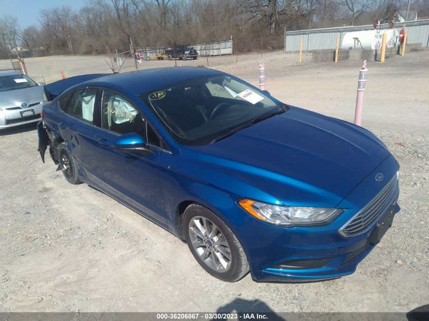 2017 FORD FUSION SE - 3FA6P0H73HR359139