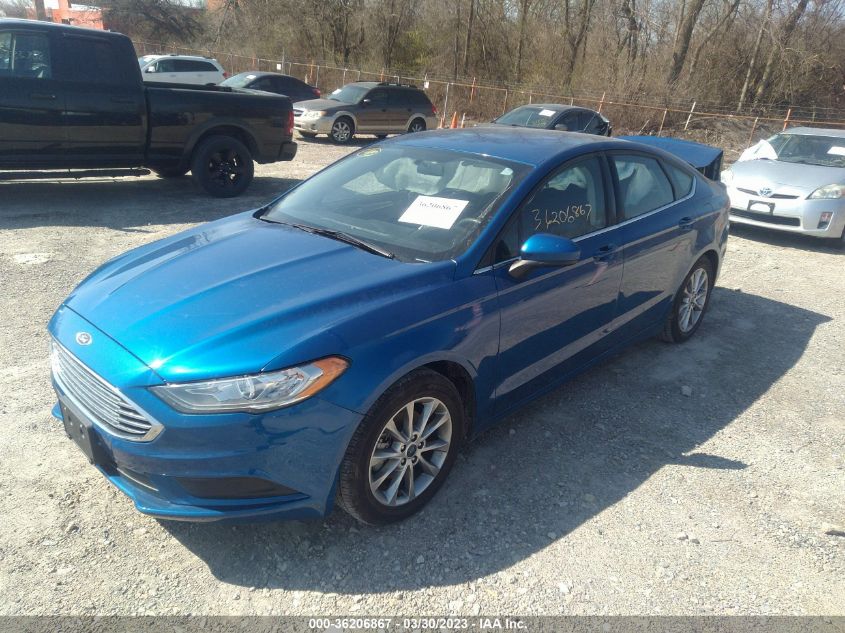 2017 FORD FUSION SE - 3FA6P0H73HR359139