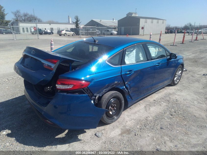 2017 FORD FUSION SE - 3FA6P0H73HR359139