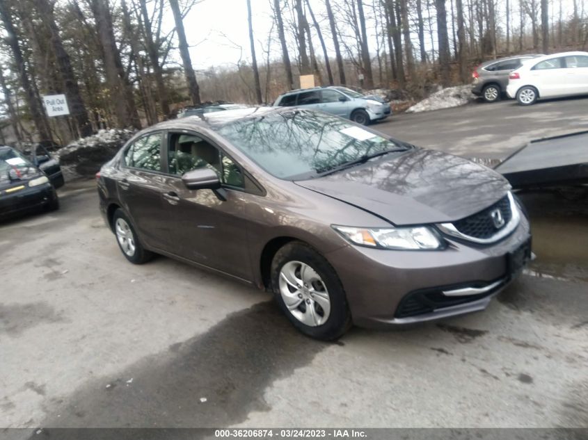 2015 HONDA CIVIC SEDAN LX - 19XFB2F52FE222252