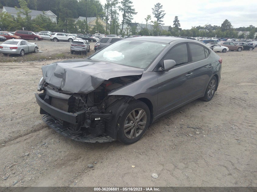 VIN 5NPD84LFXJH343937 2018 HYUNDAI ELANTRA SEL