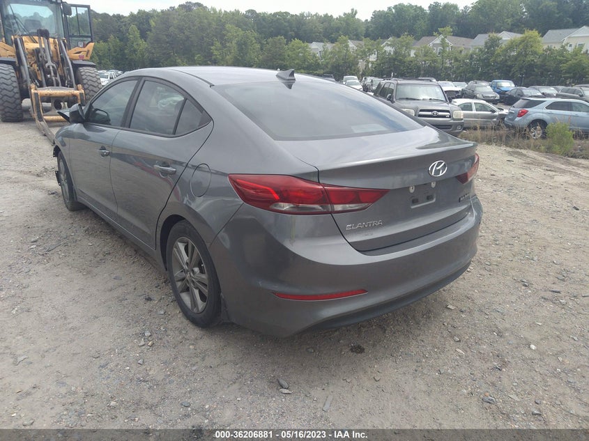 VIN 5NPD84LFXJH343937 2018 HYUNDAI ELANTRA SEL