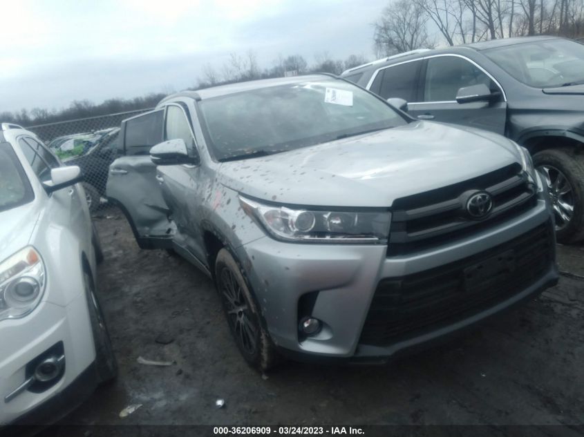 2018 TOYOTA HIGHLANDER SE/XLE - 5TDJZRFH3JS867161