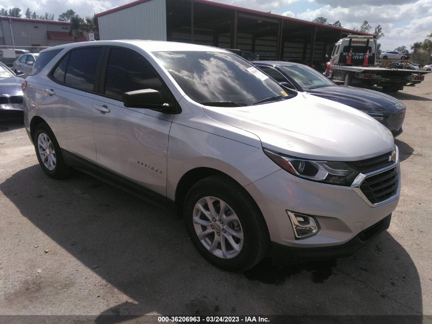 2021 CHEVROLET EQUINOX LS - 3GNAXHEV4MS166319