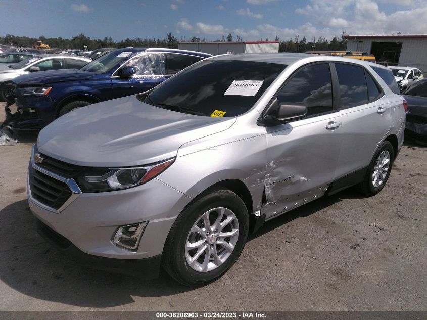 2021 CHEVROLET EQUINOX LS - 3GNAXHEV4MS166319