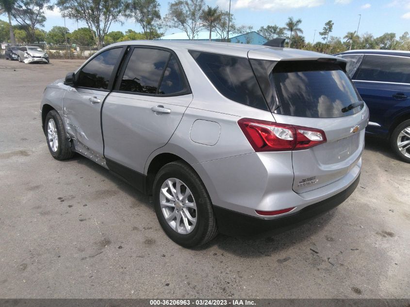 2021 CHEVROLET EQUINOX LS - 3GNAXHEV4MS166319