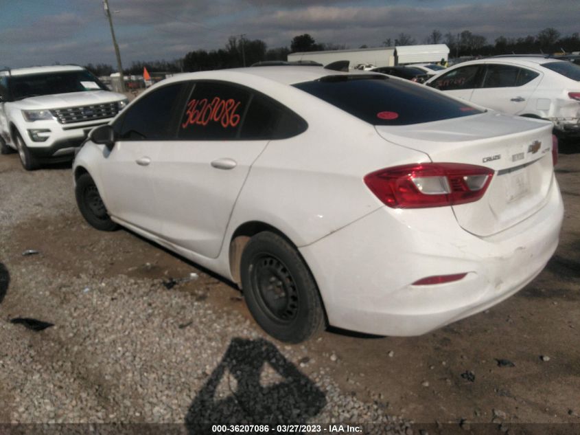 2017 CHEVROLET CRUZE LS - 1G1BC5SM4H7215194