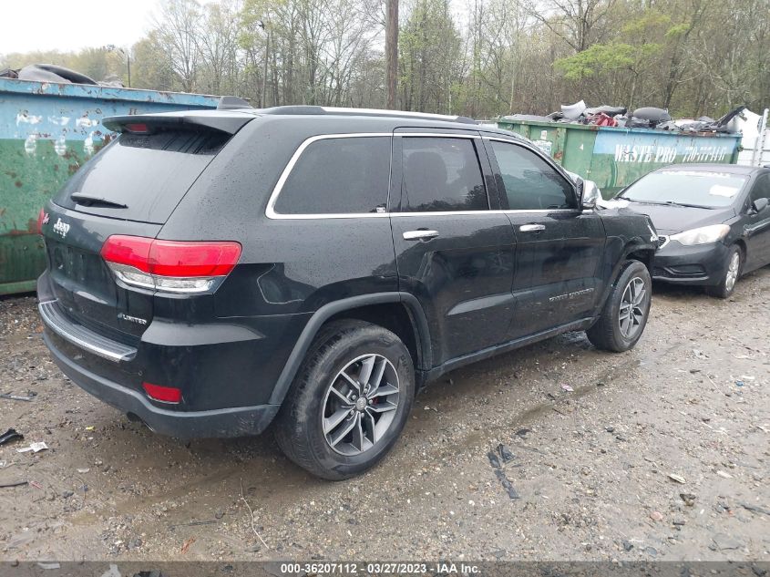 2017 JEEP GRAND CHEROKEE LIMITED - 1C4RJEBG8HC826505