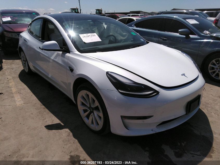 2021 TESLA MODEL 3 STANDARD RANGE PLUS - 5YJ3E1EA8MF098546