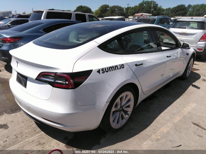 2021 TESLA MODEL 3 STANDARD RANGE PLUS - 5YJ3E1EA8MF098546