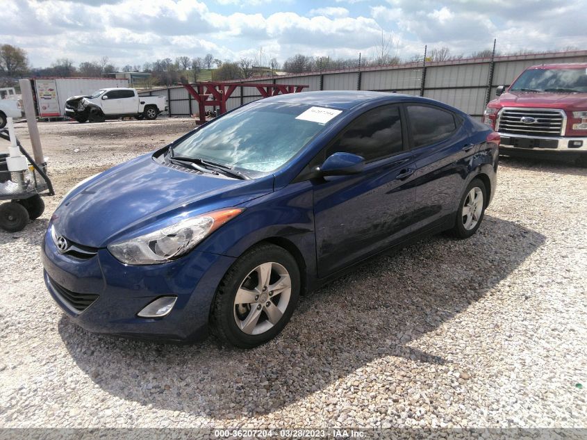 2013 HYUNDAI ELANTRA GLS - KMHDH4AE1DU532671