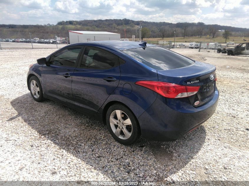 2013 HYUNDAI ELANTRA GLS - KMHDH4AE1DU532671