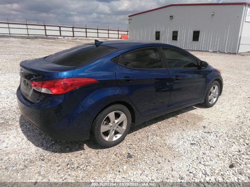 2013 HYUNDAI ELANTRA GLS - KMHDH4AE1DU532671