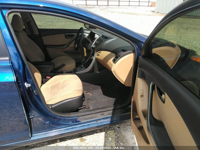 2013 HYUNDAI ELANTRA GLS - KMHDH4AE1DU532671