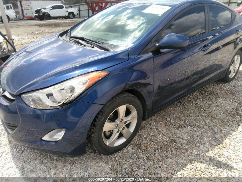 2013 HYUNDAI ELANTRA GLS - KMHDH4AE1DU532671