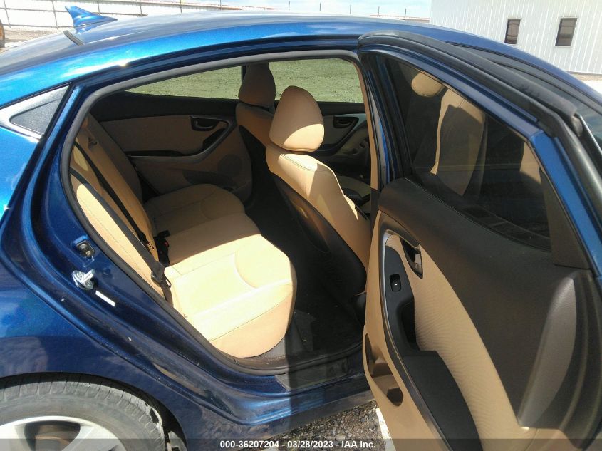 2013 HYUNDAI ELANTRA GLS - KMHDH4AE1DU532671