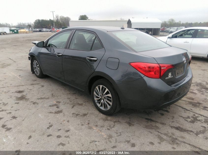 2017 TOYOTA COROLLA L/LE/XLE/SE - 2T1BURHEXHC762111