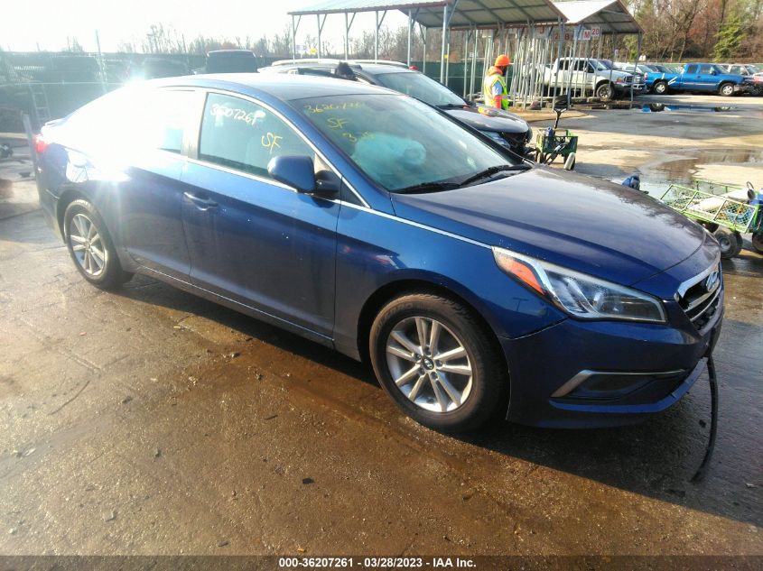 2017 HYUNDAI SONATA 2.4L - 5NPE24AF1HH446215