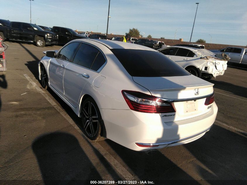 2017 HONDA ACCORD SEDAN SPORT SE - 1HGCR2F19HA030183