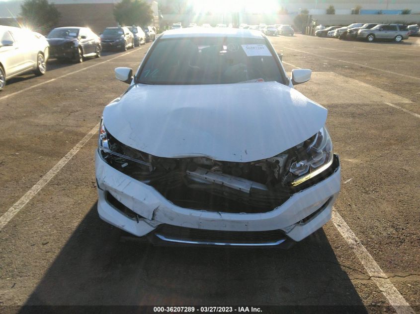 2017 HONDA ACCORD SEDAN SPORT SE - 1HGCR2F19HA030183