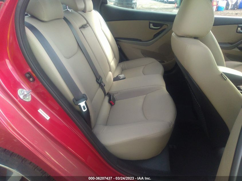 2014 HYUNDAI ELANTRA LIMITED - KMHDH4AE7EU123429