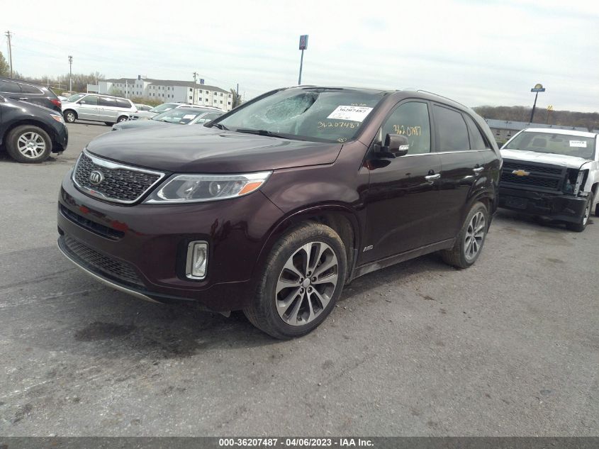 2014 KIA SORENTO SX - 5XYKWDA78EG495883