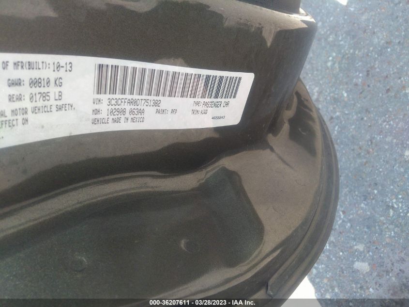 2013 FIAT 500 POP - 3C3CFFAR0DT751382