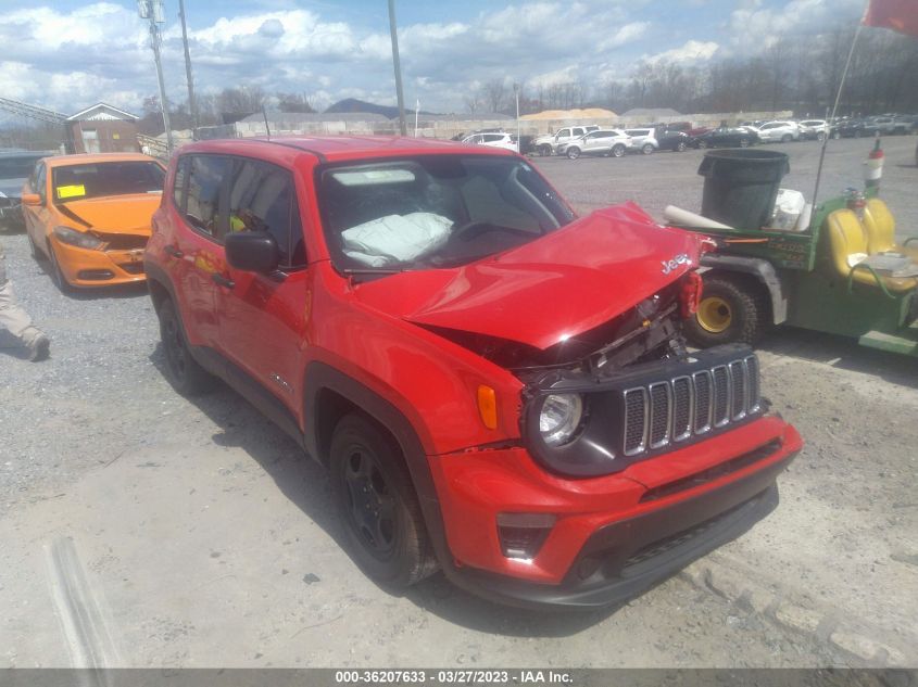 2019 JEEP RENEGADE SPORT - ZACNJAAB9KPK10454