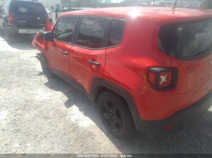 2019 JEEP RENEGADE SPORT - ZACNJAAB9KPK10454