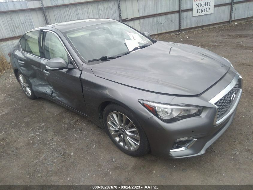 2021 INFINITI Q50 3.0T LUXE - JN1EV7BP5MM706800