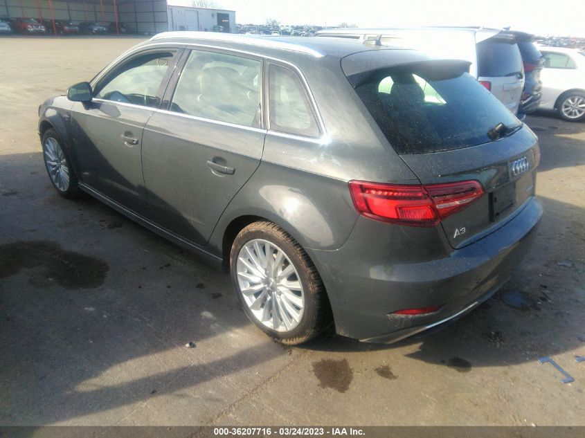 2017 AUDI A3 SPORTBACK E-TRON PREMIUM PLUS - WAUTPBFF7HA085082