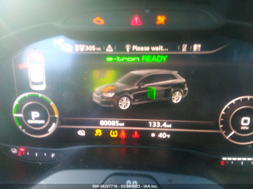 2017 AUDI A3 SPORTBACK E-TRON PREMIUM PLUS - WAUTPBFF7HA085082