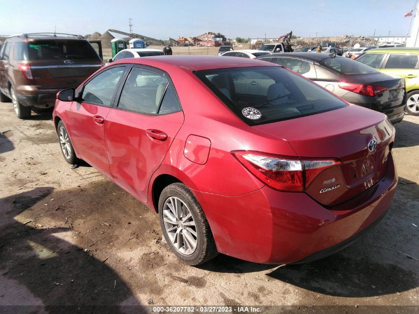 2015 TOYOTA COROLLA L/LE/S/S PLUS/LE PLUS - 2T1BURHE3FC272218