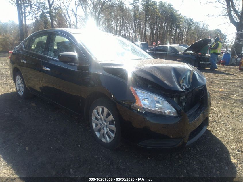 2015 NISSAN SENTRA SR/SL/S/SV/FE+ S - 3N1AB7AP6FY258608