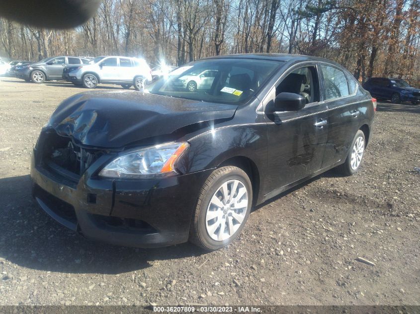 2015 NISSAN SENTRA SR/SL/S/SV/FE+ S - 3N1AB7AP6FY258608